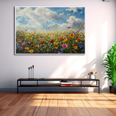Field of Flowers Painting